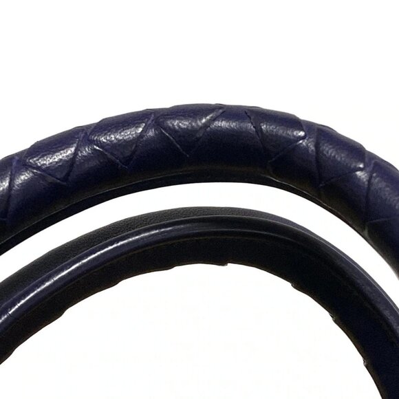 Auth BOTTEGA VENETA Intrecciato - Purple Leather B********* Handbag - Picture 6 of 9